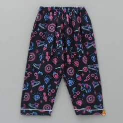 Best Neon Party Night Theme Print Sleepwear Sleepwear