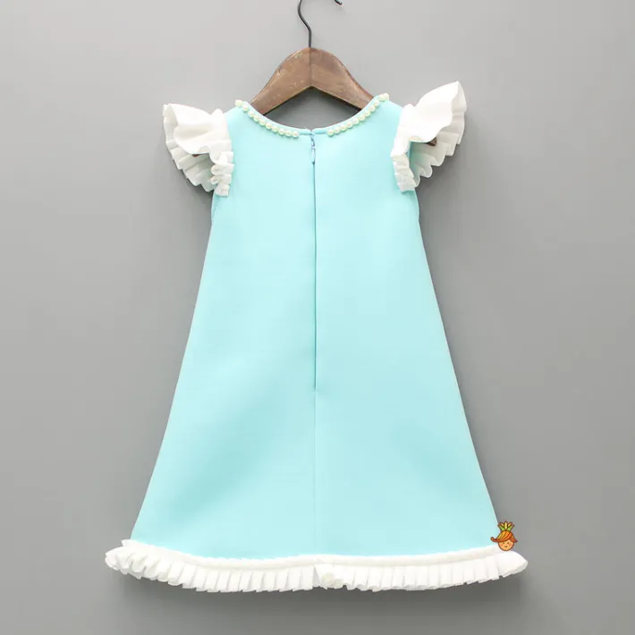Sale Ocean Themed Blue Dress With Hairclip Dresses & Sets | Dresses