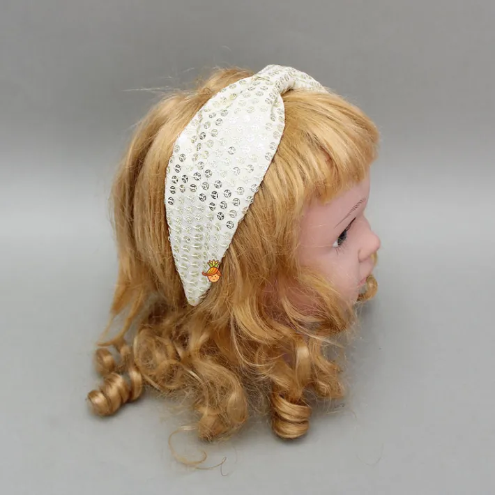Discount Off White Embroidered Hairband Hair Accessories | Hair Bands