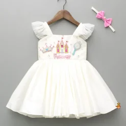 Discount Off White Flared Dress With Bowie Headband Dresses & Sets | Dresses