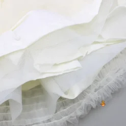 New Off White Frilly Ruffled Strappy Dress Dresses & Sets | Dresses