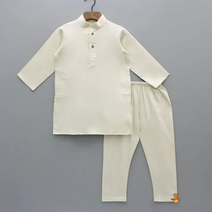 Clearance Off White Kurta With Blue Printed Embroidered Jacket And Pyjama BOY Indian Ethnic Wear | Ethnic Sets