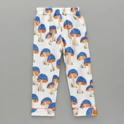 Discount Off White Printed Notch Collar Sleepwear BOY Sleep Wear | Sleepwear