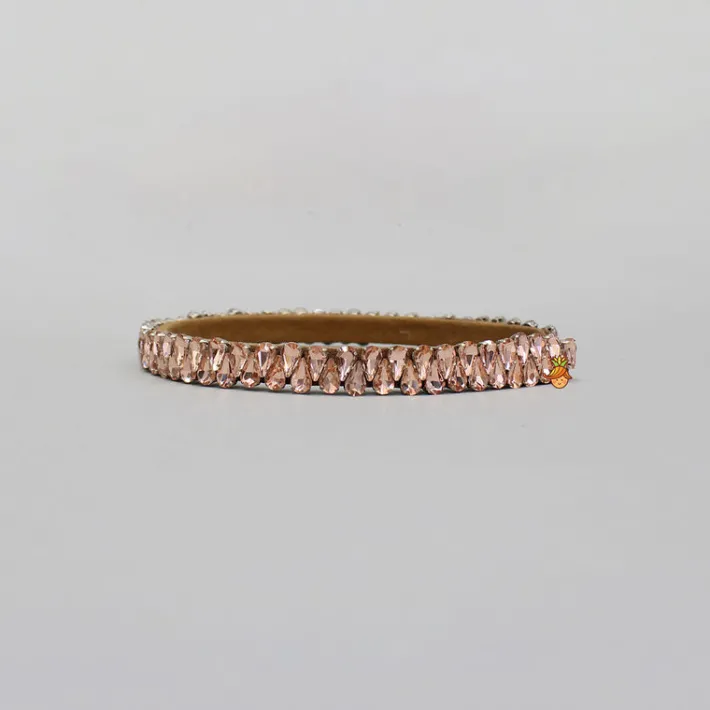 Discount Orange Artificial Stones Embellished Hairband Hair Accessories | Hair Bands