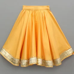 Best Orange Lace Top With Lehenga And Dupatta Ethnic Wear | Lehengas & Ghagras