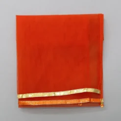 Discount Orange Top And Floral Printed Lehenga With Net Dupatta Ethnic Wear | Lehengas & Ghagras