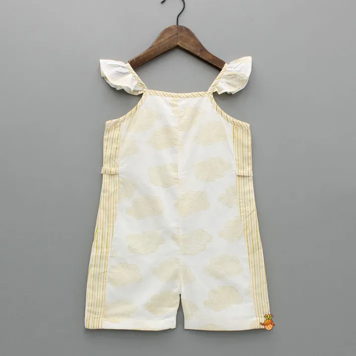 New Organic Cloud And Strip Printed Jumpsuit Dresses & Sets | Jumpsuits