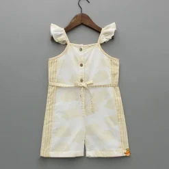 New Organic Cloud And Strip Printed Jumpsuit Dresses & Sets | Jumpsuits