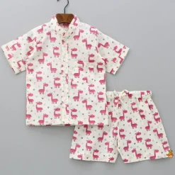 Best Patch Pocket Front Open Sleepwear BOY Sleep Wear
