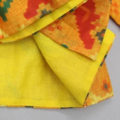 Online Patola Printed Angarkha Style Kurta And Dhoti With Mukut BOY Indian Ethnic Wear | Ethnic Sets