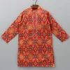 Sale Patola Printed Threadwork Embroidery Kurta BOY Indian Ethnic Wear | Kurtas