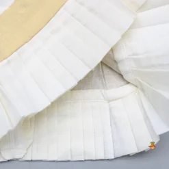Outlet Pattu Pavadai Lehenga Set With Hair Accessories And Potli Bag Ethnic Wear | Lehengas & Ghagras