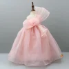 Best Peach Embellished One Shoulder Gown Dresses & Sets | Gowns