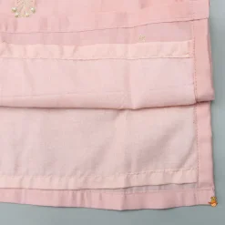 Hot Peach Embroidered Kurta And Pyjama BOY Indian Ethnic Wear | Ethnic Sets