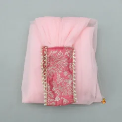 Clearance Peach Embroidered Top And Lehenga With Dupatta Ethnic Wear | Lehengas & Ghagras