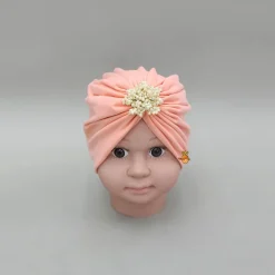 Online Peach Pearls Embellished Head Band Hair Accessories | Head Bands