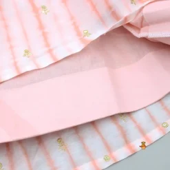 Sale Peach Printed Embroidered Stylish Cape With Strappy Crop Top And Lehenga Ethnic Wear | Lehengas & Ghagras