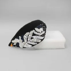 Fashion Pearl Embroidered Hairband Hair Accessories | Hair Bands