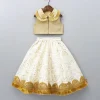 Online Peter Pan Collar Top And Embroidered Lehenga Ethnic Wear | Lehengas & Ghagras