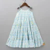 Outlet Pineapple Printed Tie Up Straps Flared Dress Dresses & Sets | Dresses