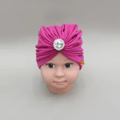 Online Pink Artificial Stone Studded Head Band Hair Accessories | Head Bands