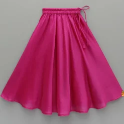Sale Pink Bird Embroidered Top And Lehenga Twinning Sets | Ethnic Wear