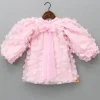 Best Pink Dress With Flower Embellishments Dresses & Sets | Dresses