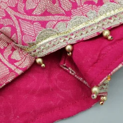 New Pink Embelllished Top And Embroidered Palazzo With Dupatta Ethnic Wear | Palazzos & Shararas