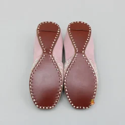Online Pink Embroidered Jutti BOY Shoes | Shoes