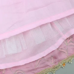 Hot Pink Embroidered Top And Lehenga Twinning Sets | Ethnic Wear