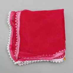 Outlet Pink Embroidered Top And Lehenga With Dupatta Ethnic Wear | Lehengas & Ghagras