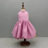 Best Pink Halterneck Balloon Dress With Bow Detailing Dresses & Sets | Dresses