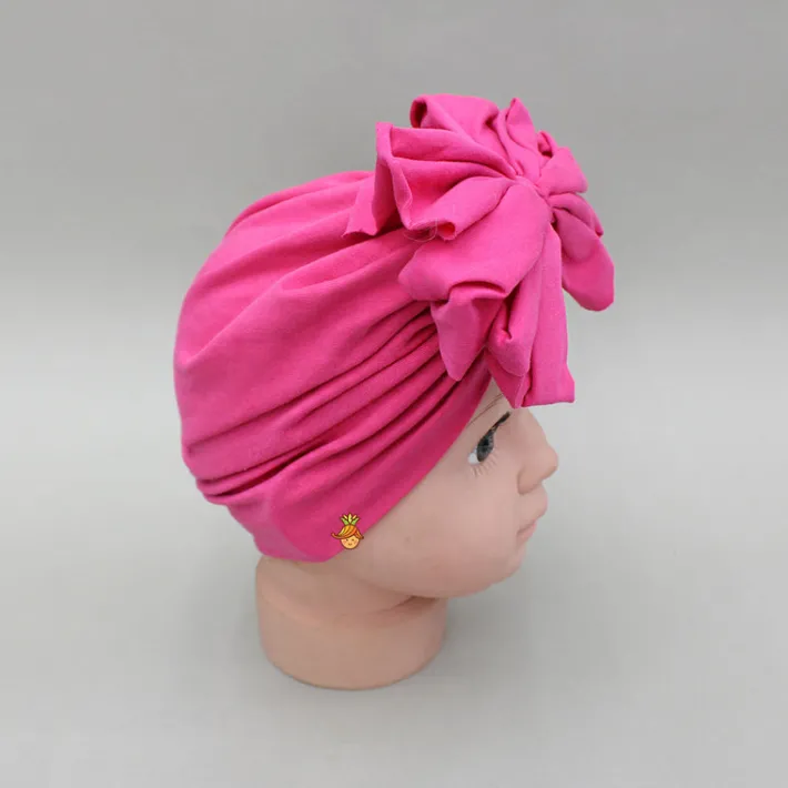 New Pink Knotted Bow Detailed Head Band Hair Accessories | Head Bands