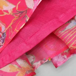 Sale Pink Multicolour Printed Strappy Dress Dresses & Sets | Dresses