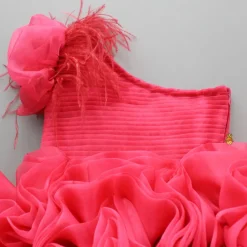 Sale Pink One Shoulder Embellished Dress Dresses & Sets | Dresses