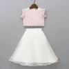 Discount Pink Pleated Top And Beige Lehenga Ethnic Wear | Lehengas & Ghagras