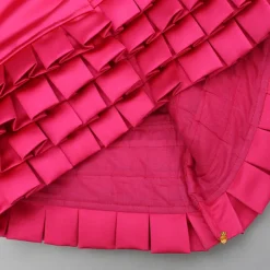 Outlet Pink Satin Frill Dress With Bow Dresses & Sets | Dresses