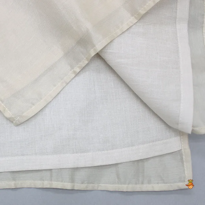 Sale Plain Kurta And Animal Printed Jacket With Dhoti BOY Indian Ethnic Wear | Ethnic Sets