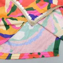 Fashion Pleated Stylish Hem Multicolour Kurta And Pyjama BOY Twinning Sets | Indian Ethnic Wear