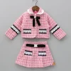 Outlet Pretty Pink Tweed Shirt Style Top And Skirt Dresses & Sets | Sets