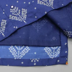 Hot Printed Blue Kurta And Pyjama BOY Indian Ethnic Wear | Ethnic Sets