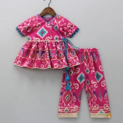 Fashion Printed Kurti And Matching Pant Twinning Sets | Ethnic Wear