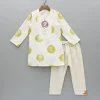 Outlet Printed Off White Kurta And Pyjama BOY Indian Ethnic Wear | Ethnic Sets