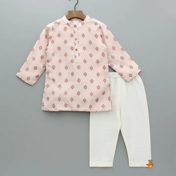 New Printed Silk Kurta With Multicolor Printed Jacket And Pyjama BOY Indian Ethnic Wear | Ethnic Sets
