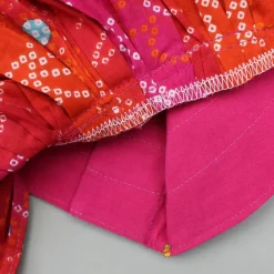 Online Printed Stylish Kurti And Lehenga With Attached Matching Potli And Dupatta Ethnic Wear | Lehengas & Ghagras