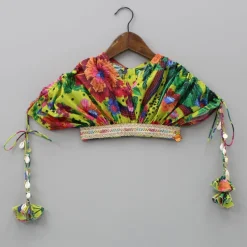 Hot Printed Stylish Top With Flared Palazzo And Hair Band Ethnic Wear | Palazzos & Shararas