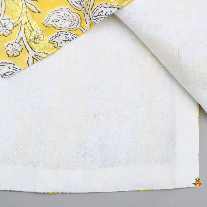 Best Printed Yellow Stylish Kurta And Pyjama BOY Twinning Sets | Indian Ethnic Wear