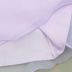 Sale Puff Sleeves Organza Lavender Dress Dresses & Sets | Dresses