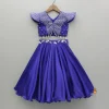 Online Purple Beaded Sequin Embellished Top With Flared Lehenga Ethnic Wear | Lehengas & Ghagras