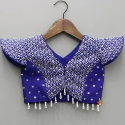 Online Purple Beaded Sequin Embellished Top With Flared Lehenga Ethnic Wear | Lehengas & Ghagras